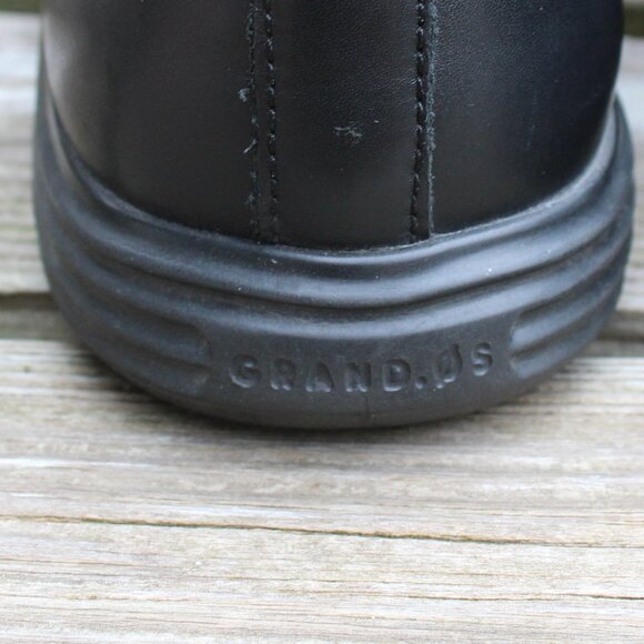 Cole Haan Grand.0S Black Leather Sneakers, Men's Size 10 M, EUC - Picture 8 of 15